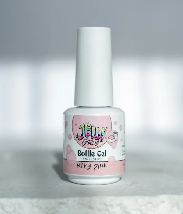 Jelly Gelly bottle gel – Milky Pink 15ml