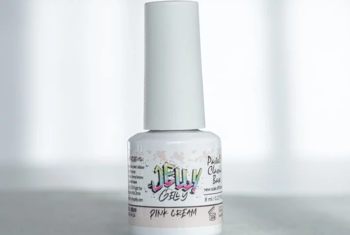 Jelly Gelly Rubber base coat - Pink cream 8ml