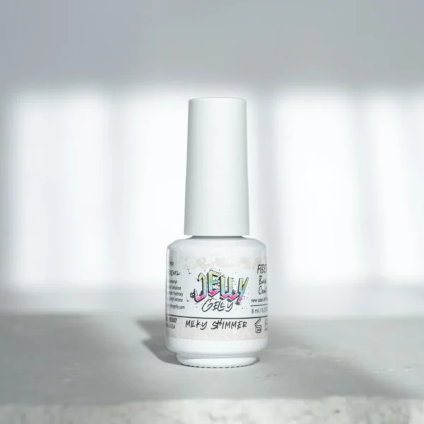 JellyGelly fiber base coat MILKY shimmer 15ML