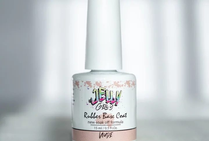 Jelly Gelly Rubber base coat – nude 15ml