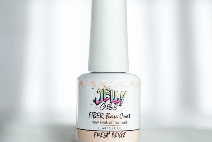 Jelly Gelly Fiber base coat – fresh beige 15ml