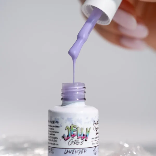 Jelly Gelly Rubber base coat - Lavender 8ml