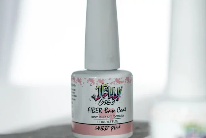 Jelly Gelly Fiber base coat – sweet pink 15ml