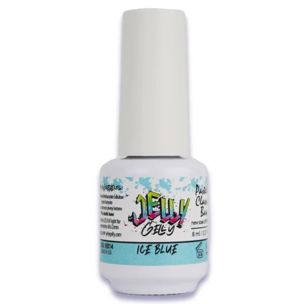 Jelly Gelly Rubber base coat - Ice Blue 8ml