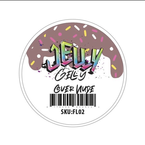 Jelly Gelly savaime išsilyginantis gelis Fluffy Cover Nude 40ml